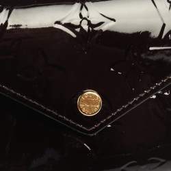 مملوكة مسبقًا Louis Vuitton Terre D’Ombre Monogram Vernis Leather Victorine Wallet