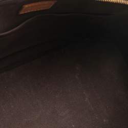 مملوكة مسبقًا حقيبة لوي فيتون ألما فيرنيه مونوغرامية بنفسجية كبيرة