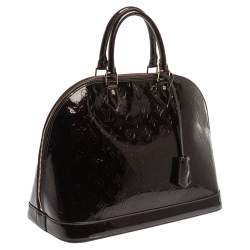 مملوكة مسبقًا حقيبة لوي فيتون ألما فيرنيه مونوغرامية بنفسجية كبيرة