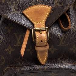 Pre Owned حقيبة ظهر لوي فيتون مونتسوري كانفاس مونوغرامي متوسطة