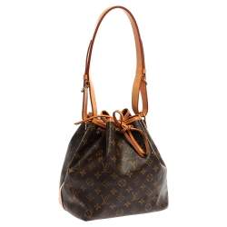 Pre Owned Louis Vuitton Monogram Canvas Petit Noe Bag