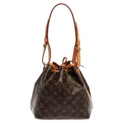 Pre Owned Louis Vuitton Monogram Canvas Petit Noe Bag