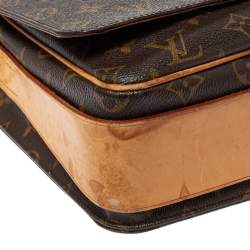 مملوكة مسبقًا حقيبة لوي فيتون كارتوشيري جي إم كانفاس مونوغرامي