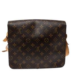 مملوكة مسبقًا حقيبة لوي فيتون كارتوشيري جي إم كانفاس مونوغرامي