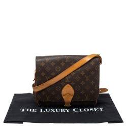 مملوكة مسبقًا حقيبة لوي فيتون كارتوشيري جي إم كانفاس مونوغرامي