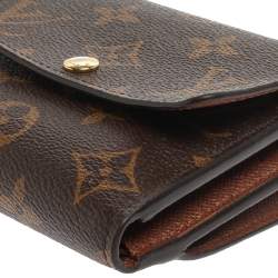 مملوكة مسبقًا محفظة لوي فيتون انايس كومباكت كانفاس مونوغرامي