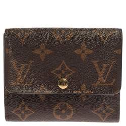 مملوكة مسبقًا محفظة لوي فيتون انايس كومباكت كانفاس مونوغرامي