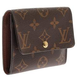 مملوكة مسبقًا محفظة لوي فيتون انايس كومباكت كانفاس مونوغرامي