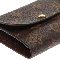 مملوكة مسبقًا محفظة لوي فيتون انايس كومباكت كانفاس مونوغرامي