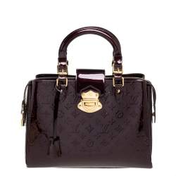 مملوكة مسبقًا Louis Vuitton Amarante Monogram Vernis Melrose Avenue Bag