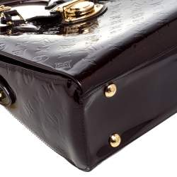 مملوكة مسبقًا Louis Vuitton Amarante Monogram Vernis Melrose Avenue Bag