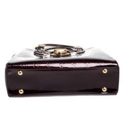 مملوكة مسبقًا Louis Vuitton Amarante Monogram Vernis Melrose Avenue Bag