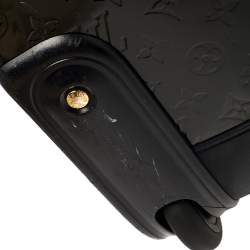 Pre Owned Louis Vuitton Vert Bronze Monogram Vernis Pegase 45 Suitcase