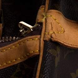 Pre Owned Louis Vuitton Monogram Canvas Sac Souple 35 Duffel Bag