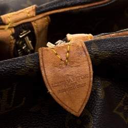 Pre Owned Louis Vuitton Monogram Canvas Sac Souple 35 Duffel Bag