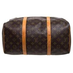 Pre Owned Louis Vuitton Monogram Canvas Sac Souple 35 Duffel Bag