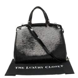 مملوكة مسبقًا Louis Vuitton Black Electric Epi Leather Brea GM Bag