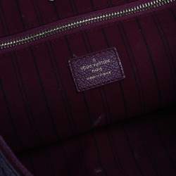 Pre Owned Louis Vuitton Aurore Monogram Empreinte Leather Citadine PM Bag