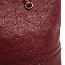 Pre Owned Louis Vuitton Aurore Monogram Empreinte Leather Citadine PM Bag