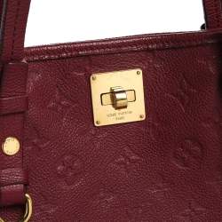 Pre Owned Louis Vuitton Aurore Monogram Empreinte Leather Citadine PM Bag