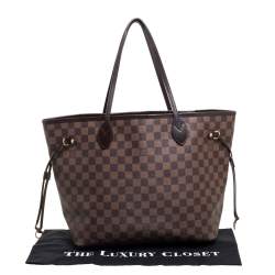 مملوكة مسبقًا Louis Vuitton Damier Ebene Canvas Neverfull MM Bag