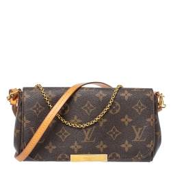 Pre Owned Louis Vuitton Monogram Canvas Favorite PM Bag