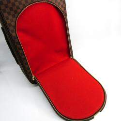 مملوكة مسبقًا Louis Vuitton Damier Ebene Canvas Soft Case Pegase 55 Trolley Bag