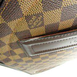 مملوكة مسبقًا Louis Vuitton Damier Ebene Canvas Soft Case Pegase 55 Trolley Bag