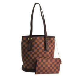 Louis Vuitton Auth Louis Vuitton Damier Olav PM N41442 Women's Shoulder Bag