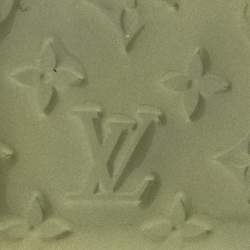 Pre Owned Louis Vuitton Vert Tonic Monogram Vernis Zippy Coin Purse