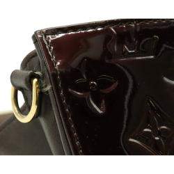 Pre Owned حقيبة لوي فيتون روزمور جلد فرنيه عنابية MM