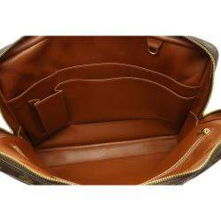 Pre Owned Louis Vuitton Brown Monogram Canvas Porto Documents Voyage Business Bag