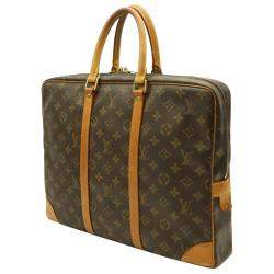Pre Owned Louis Vuitton Brown Monogram Canvas Porto Documents Voyage Business Bag
