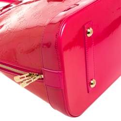 مملوكة مسبقًا Louis Vuitton Rose Pop Monogram Vernis Alma GM Bag
