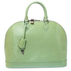 Louis Vuitton Mint Green Electric Epi Leather Alma GM Bag Louis Vuitton |  The Luxury Closet