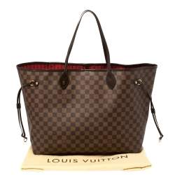 Louis Vuitton Damier Ebene Canvas Neverfull GM Bag