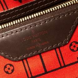 Louis Vuitton Damier Ebene Canvas Neverfull GM Bag