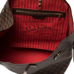 Louis Vuitton Damier Ebene Canvas Neverfull GM Bag