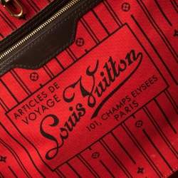 Louis Vuitton Damier Ebene Canvas Neverfull GM Bag