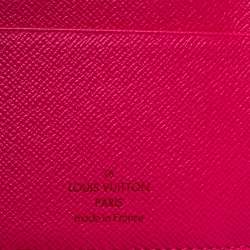 مملوكة مسبقًا محفظة لوي فيتون اوجيني كانفاس مونوغرامي متعددة الألوان بيضاء