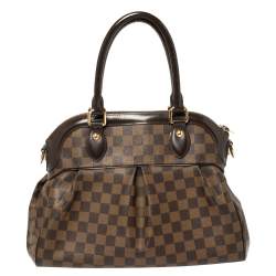 Pre Owned حقيبة لوي فيتون "تريفي پي إم" كانفاس دامييه إيبين