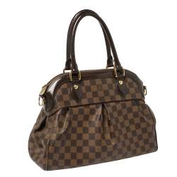 Pre Owned حقيبة لوي فيتون "تريفي پي إم" كانفاس دامييه إيبين