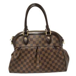 Pre Owned حقيبة لوي فيتون "تريفي پي إم" كانفاس دامييه إيبين
