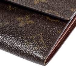 مملوكة مسبقًا Louis Vuitton Monogram Canvas Sarah Continental Wallet 