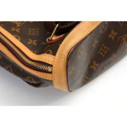 Pre Owned Louis Vuitton Brown Monogram Canvas Sac Bosphore Backpack Bag