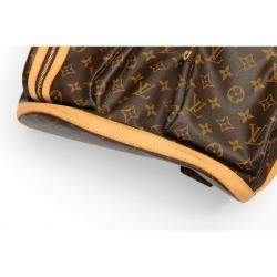 Pre Owned Louis Vuitton Brown Monogram Canvas Sac Bosphore Backpack Bag