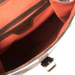 Pre Owned Louis Vuitton Damier Ebene Canvas Soho Backpack