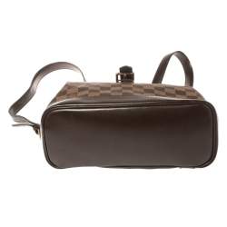 Pre Owned Louis Vuitton Damier Ebene Canvas Soho Backpack