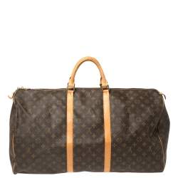 Louis Vuitton Monogram Canvas Keepall 60 Bag