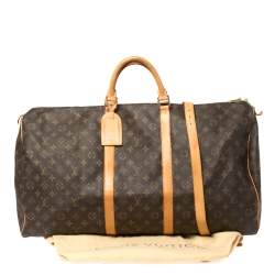 Louis Vuitton Monogram Canvas Keepall 60 Bag